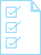 Checklist icon: Follow these steps to reduce complications of hemophilia